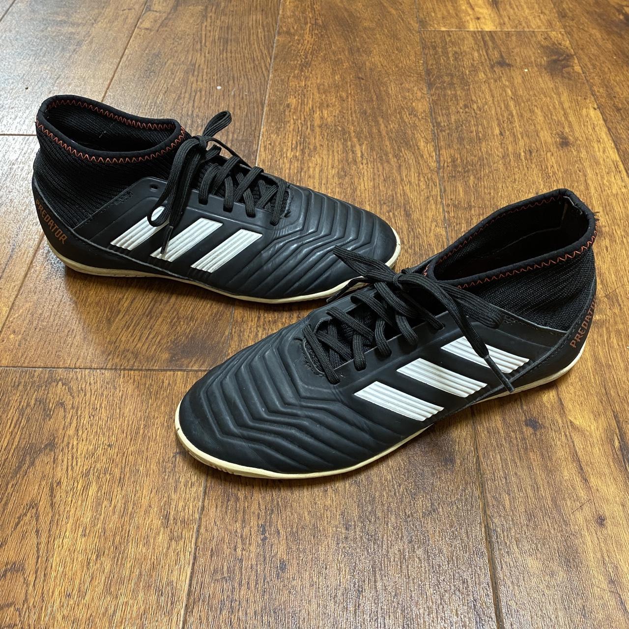 Adidas Sneakers adida running/soccer shoes, black... - Depop