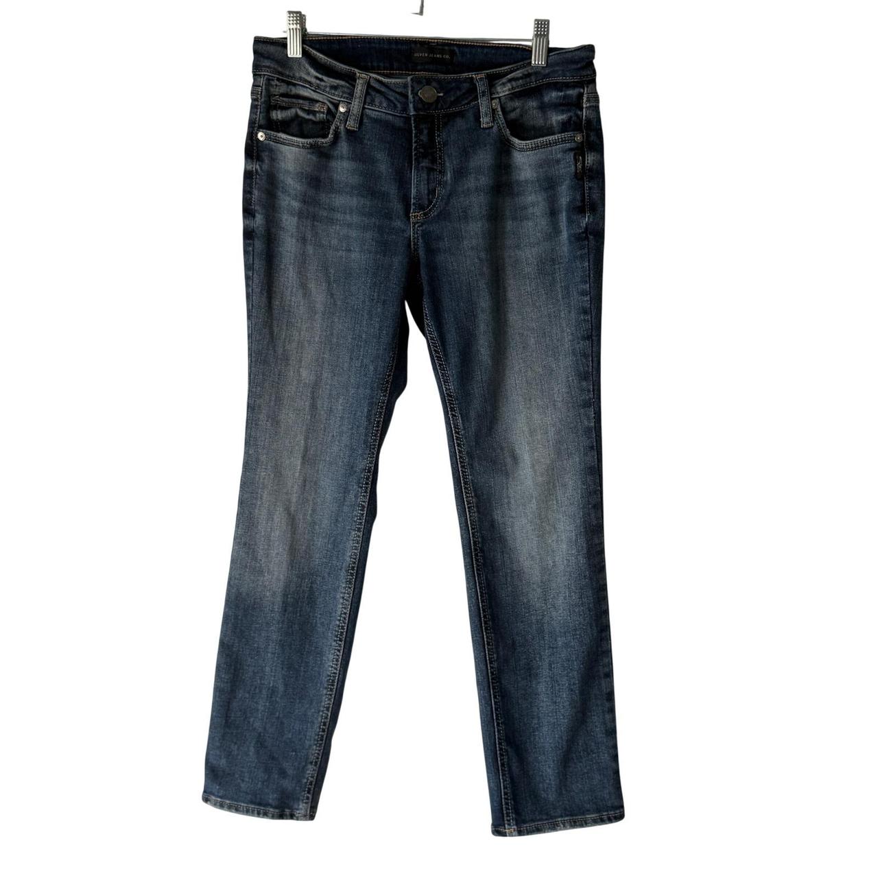 Silver Jeans Co. Women's Slim Faded Jeans - Blue … - image 2