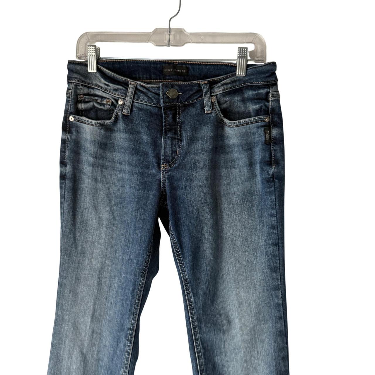 Silver Jeans Co. Women's Slim Faded Jeans - Blue … - image 3