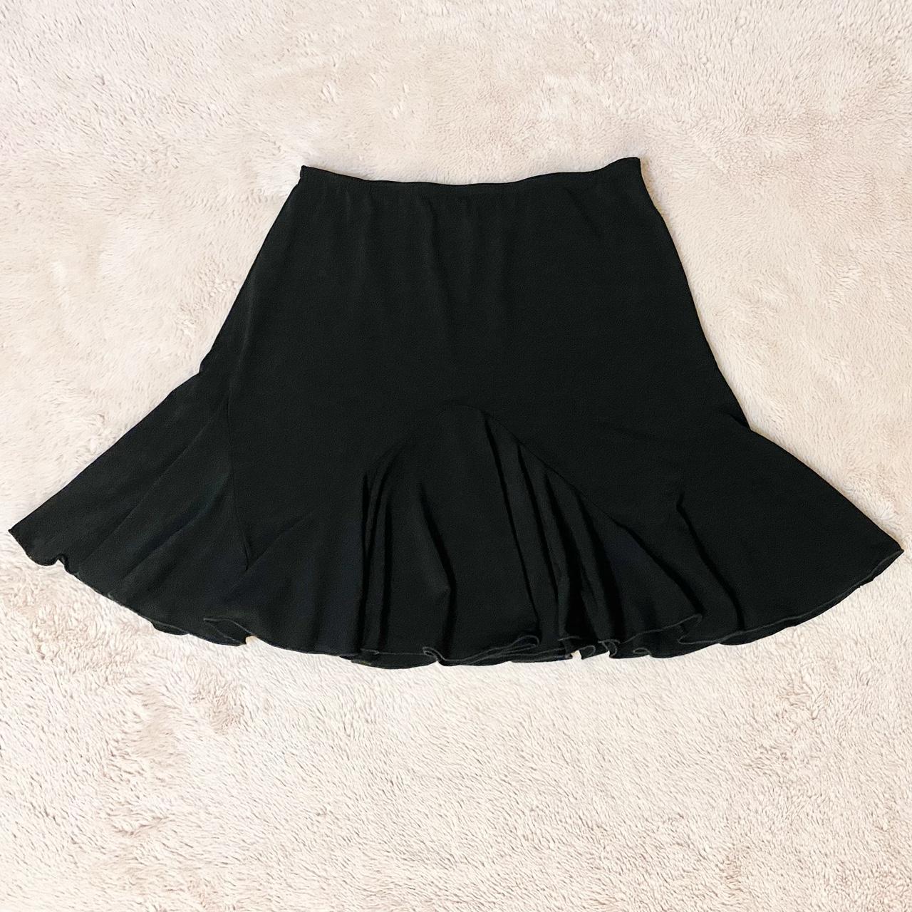 Black skater outlet skirt 90s