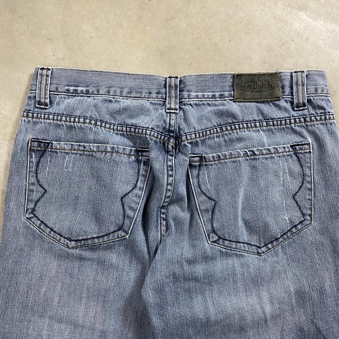 Von Dutch Men's Navy Jeans | Depop