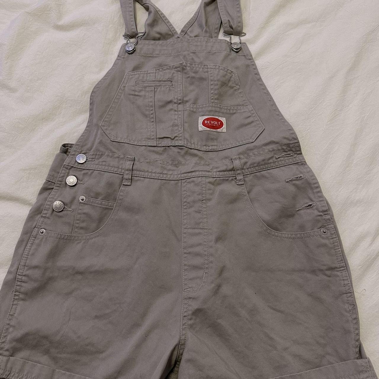 Revolt best sale overalls shorts