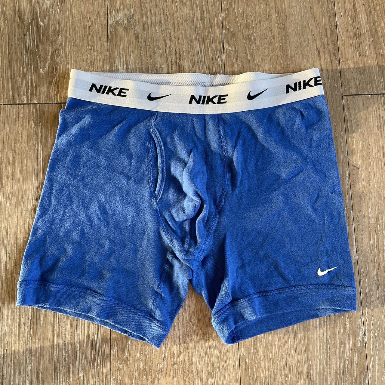 Nike Men's Blue and Navy Boxersandbriefs Depop