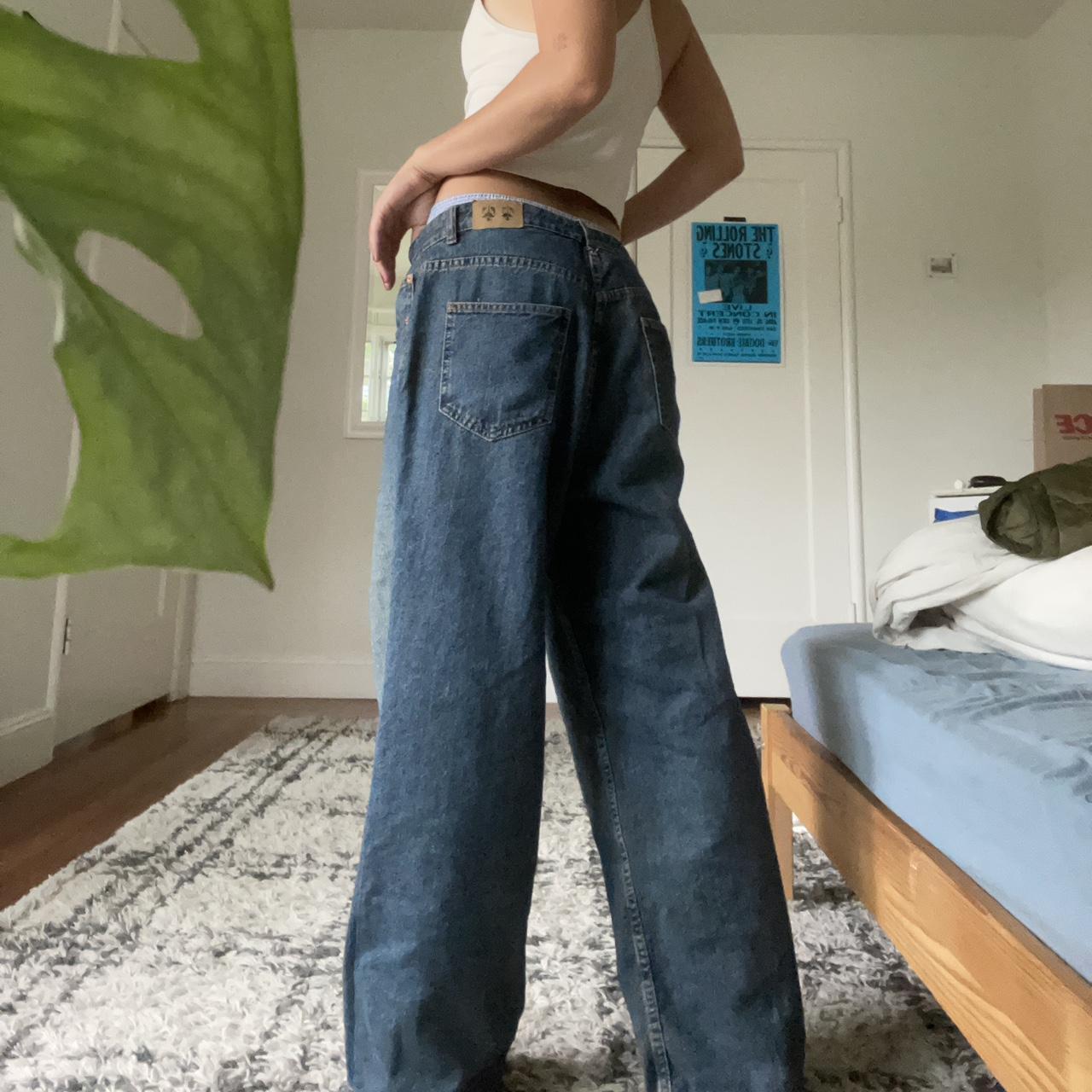 Altered Motel baggy jeans These were originally way... - Depop