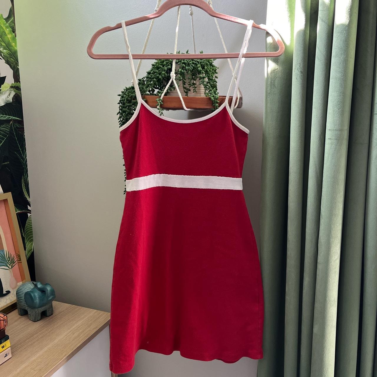 Brandy Melville Red and White Kyran Dress! I don’t... - Depop