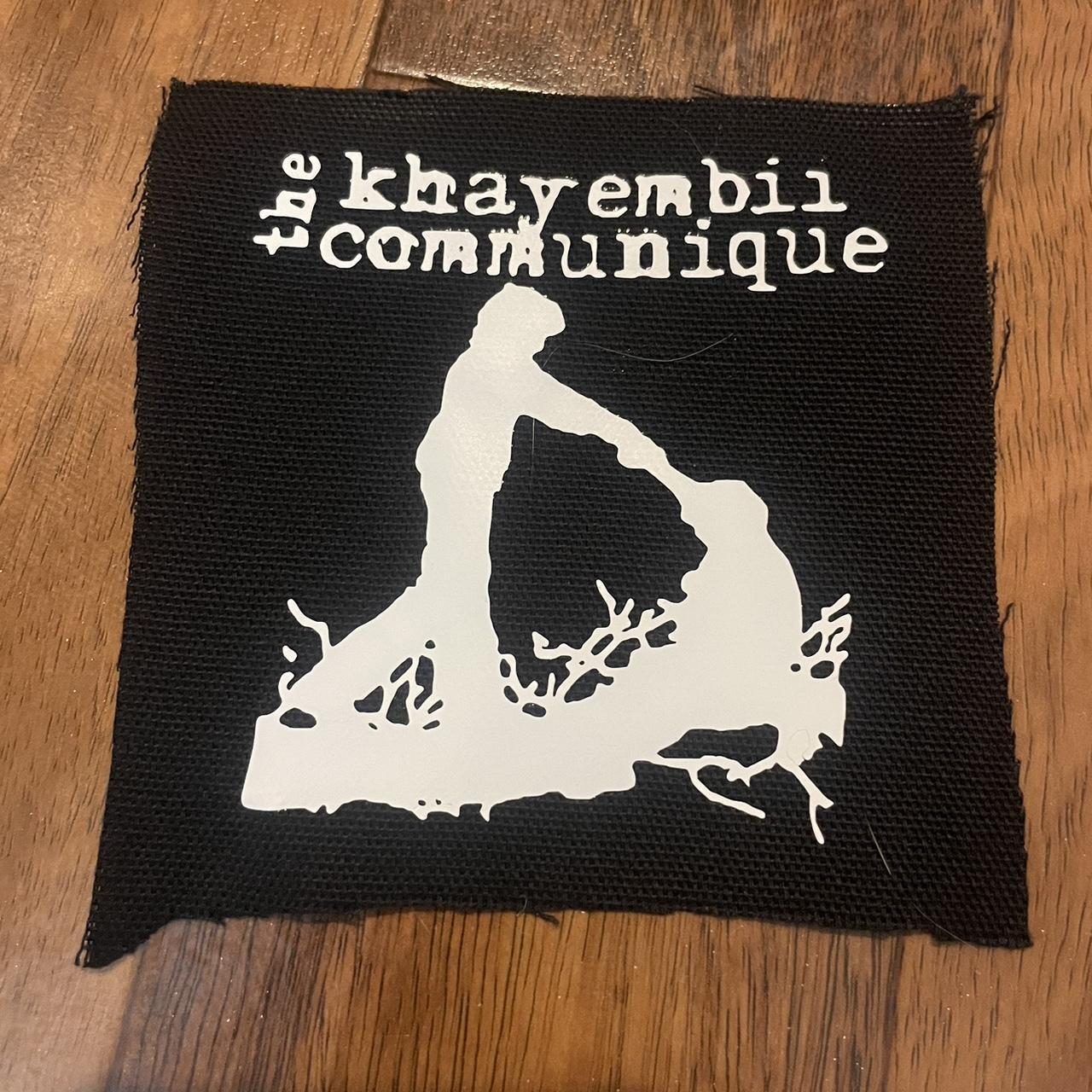 The Khayembii Communiqué skramz band patch.... - Depop