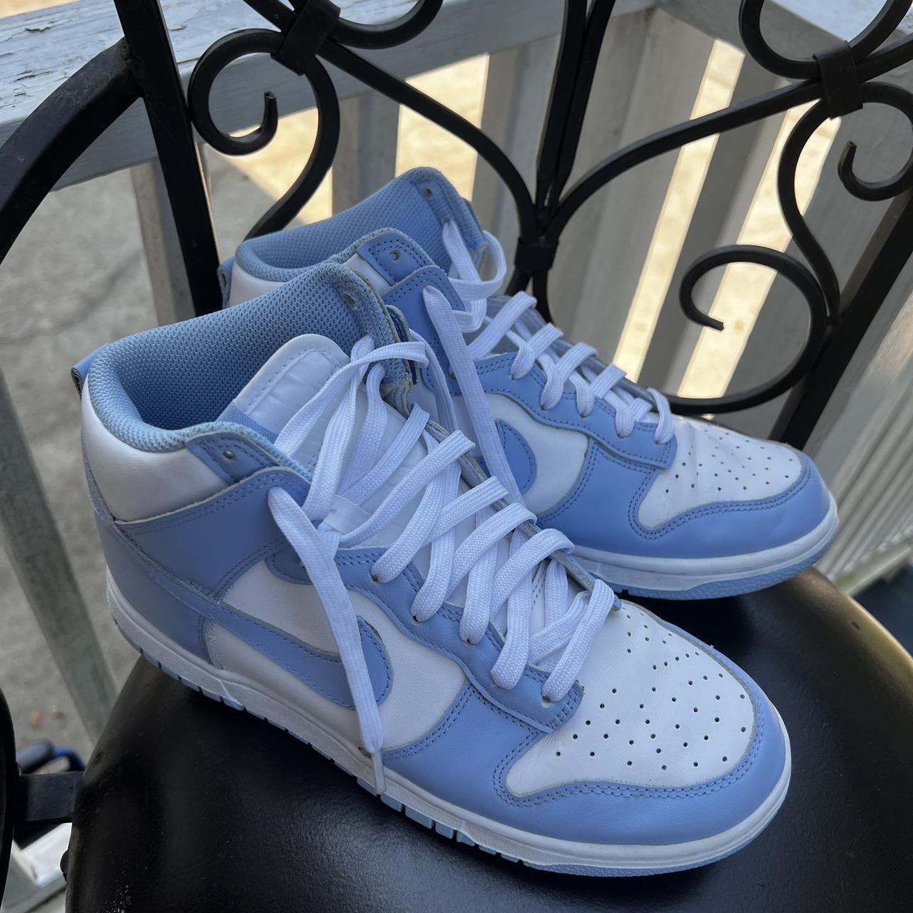 Nike Women's Dunk High Baby Blue Aluminum