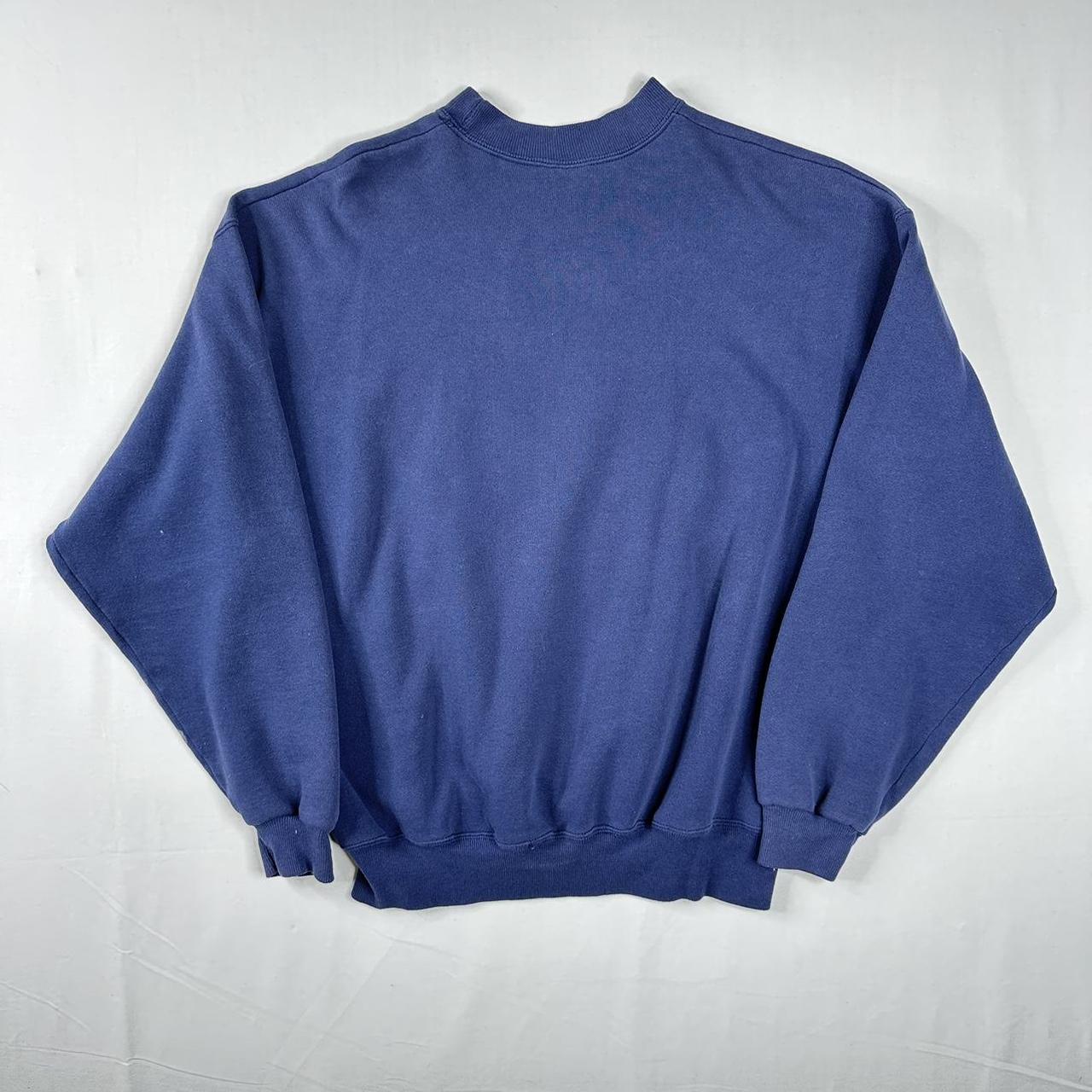 90s vintage dallas cowboys Sweatshirt Sweater Navy - Depop