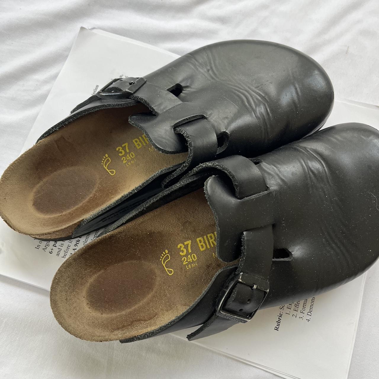 birkenstock clogs metallic