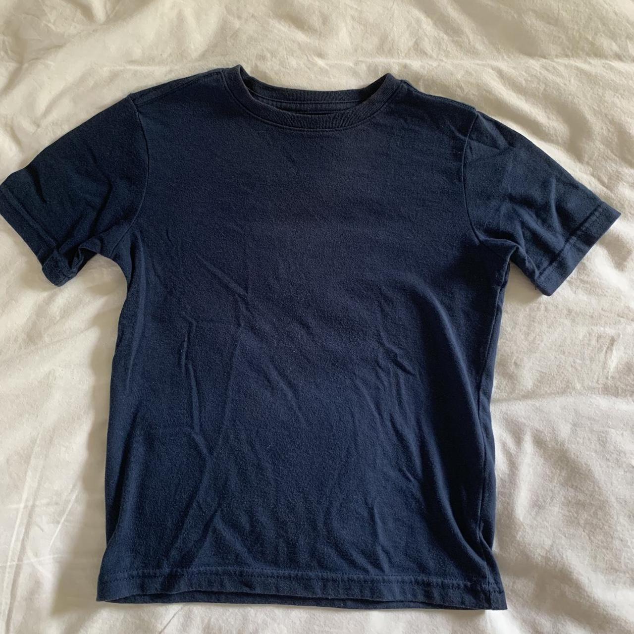 navy blue baby tee super cute true baby tee, better... Depop