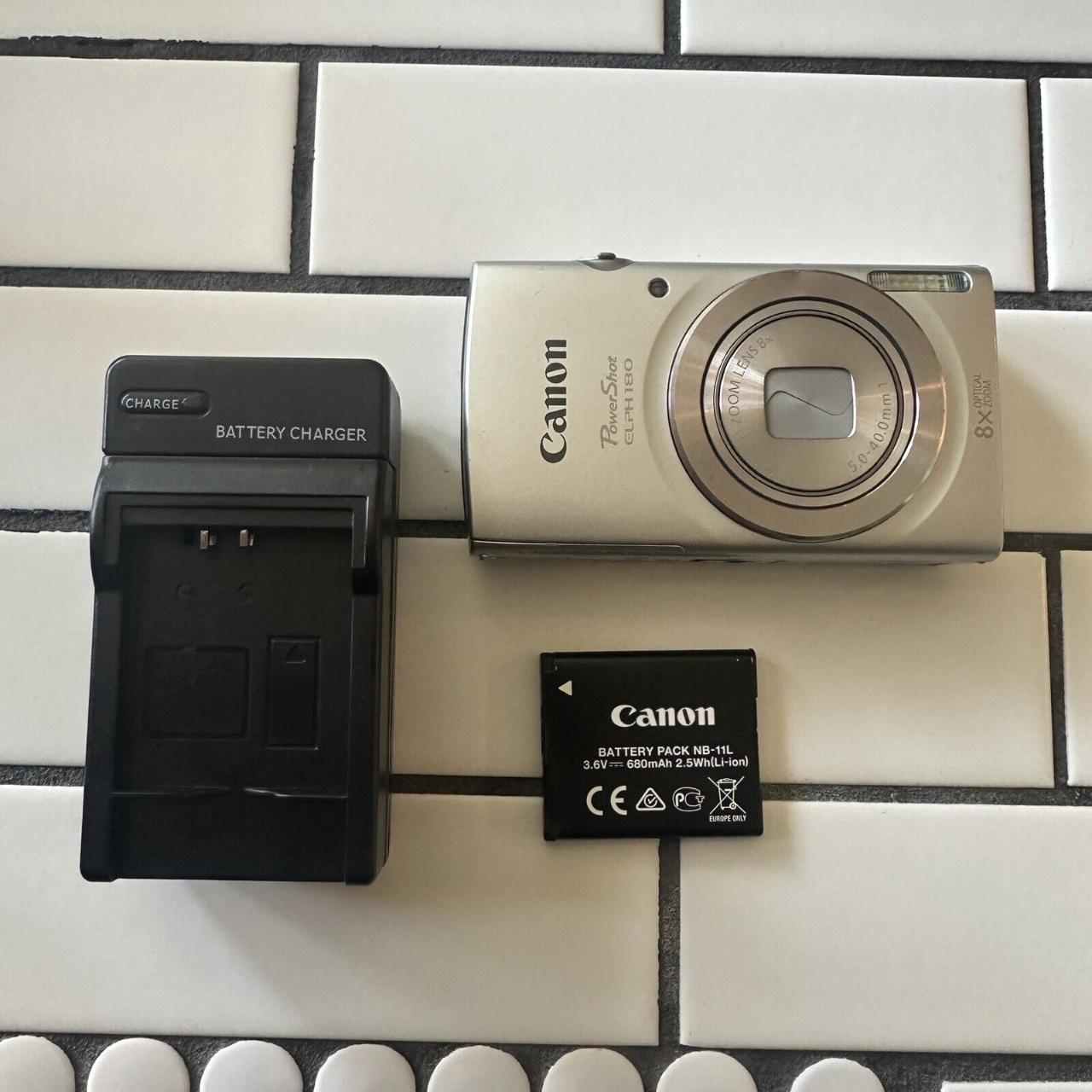 Canon PowerShot ELPH 180 20MP Digital Camera -... - Depop