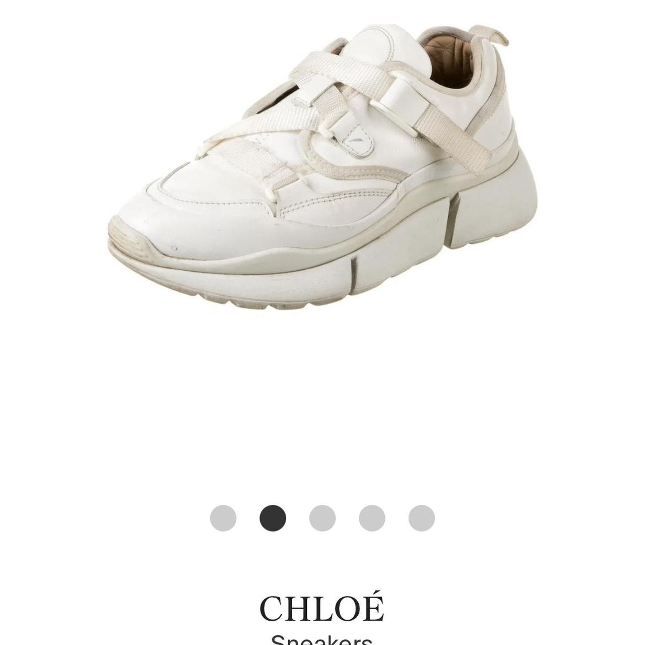 Chloe sneakers hot sale white