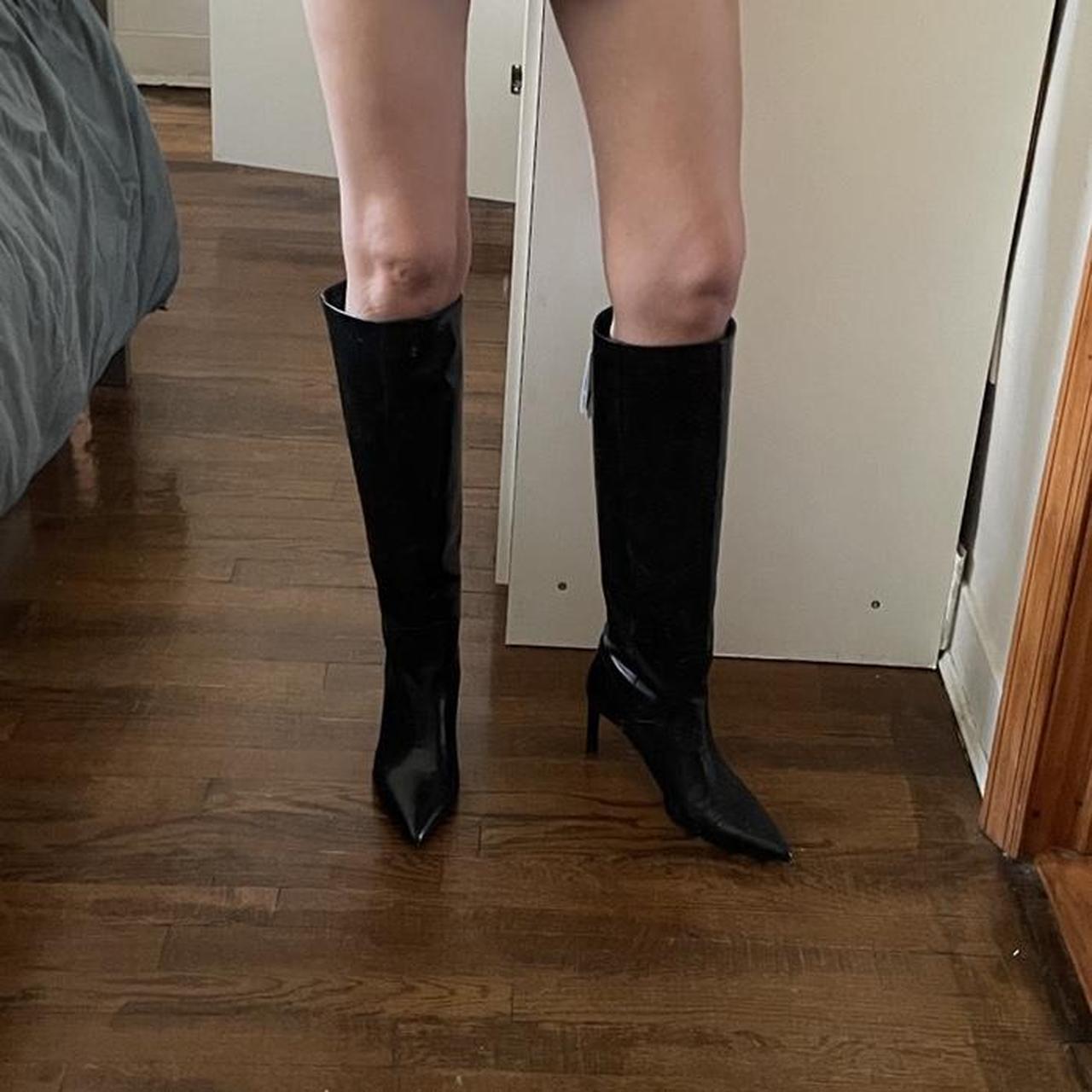 zara hiker boots