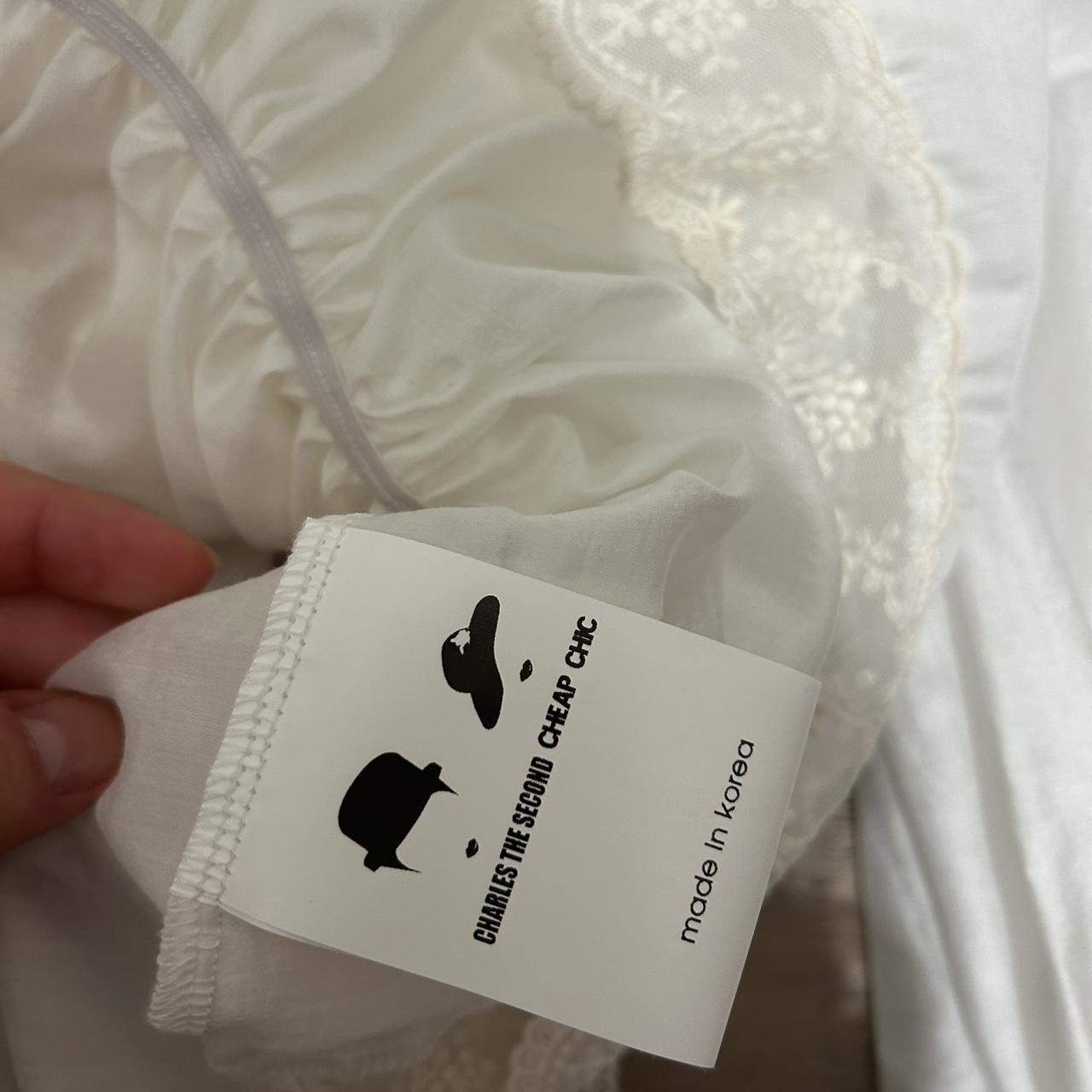 Source Unknown Women's Blouse - White - One size … - image 5