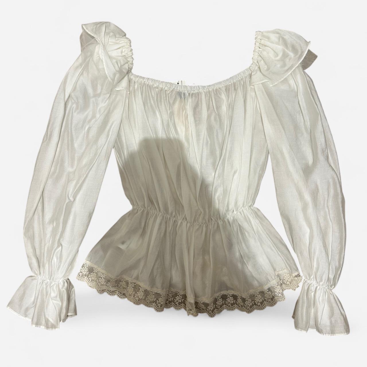 Source Unknown Women's Blouse - White - One size … - image 3