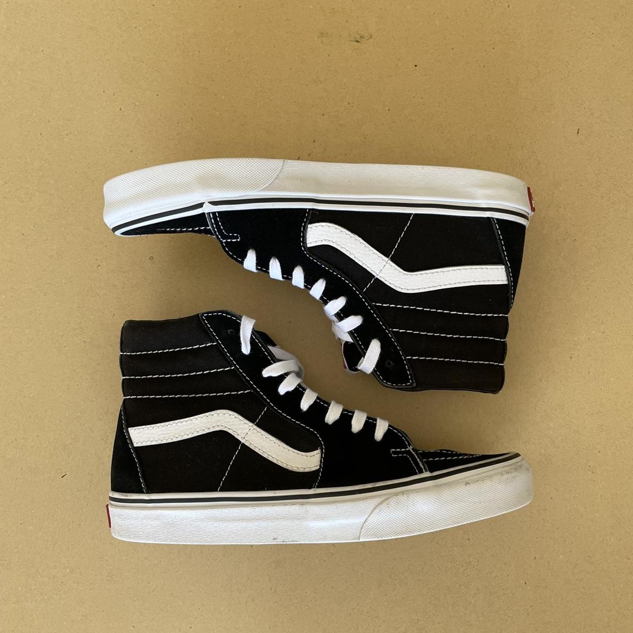 Vans High Tops 8/10 condition Size 7 M, 8.5 in... Depop