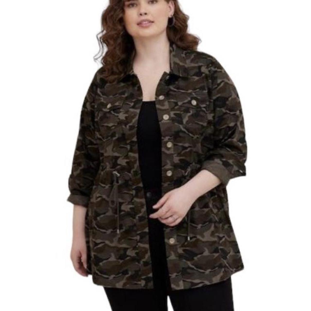 Torrid camo sale jacket