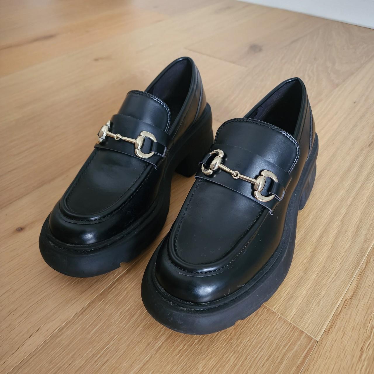 Leather Loafers Faux Leather H&m Loafers Powder Pink Ladies H&M