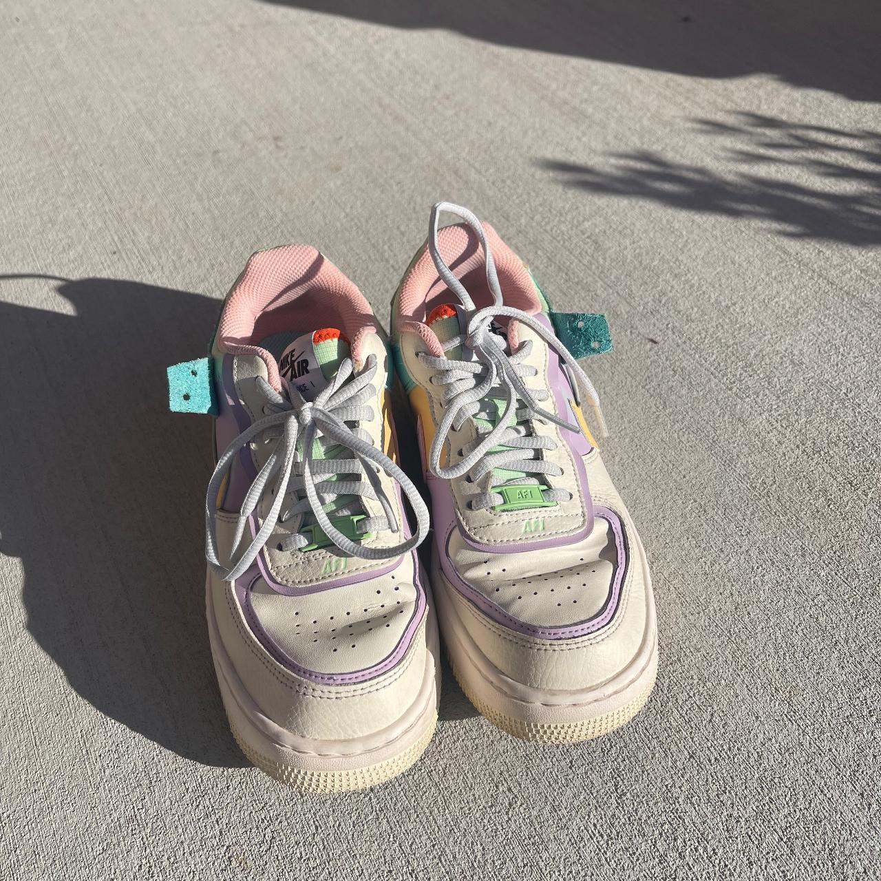 Nike air-force-1-shadow-pale-ivory - Depop