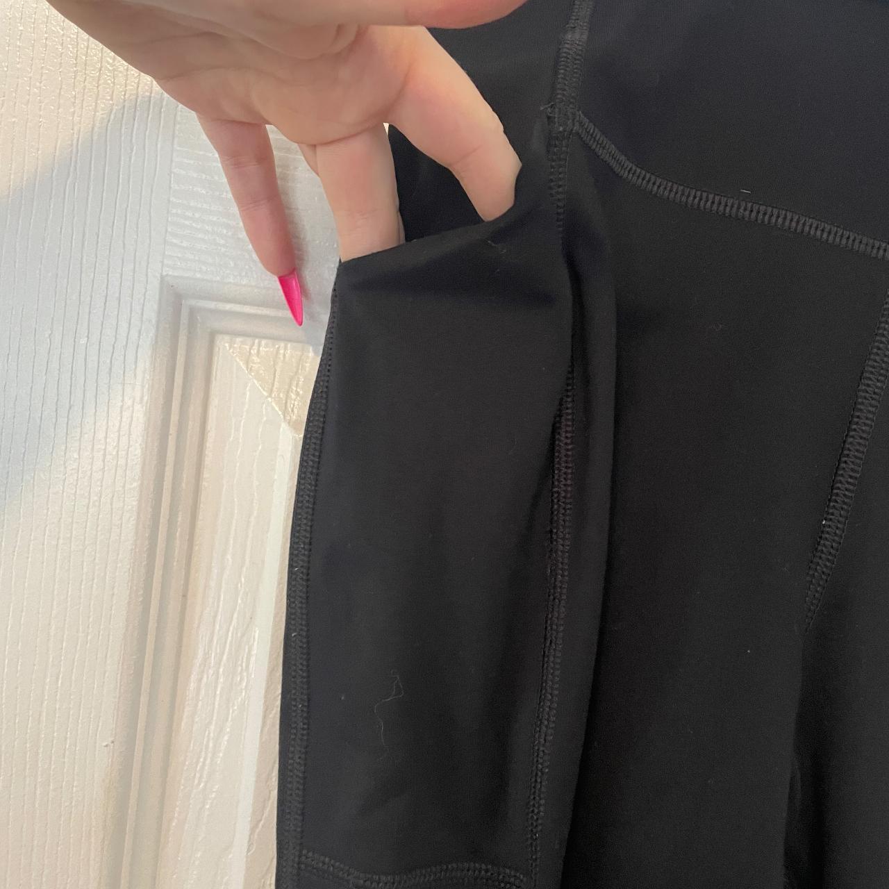 Girlfriend Collective Black Pocket Compress Leggings - Depop