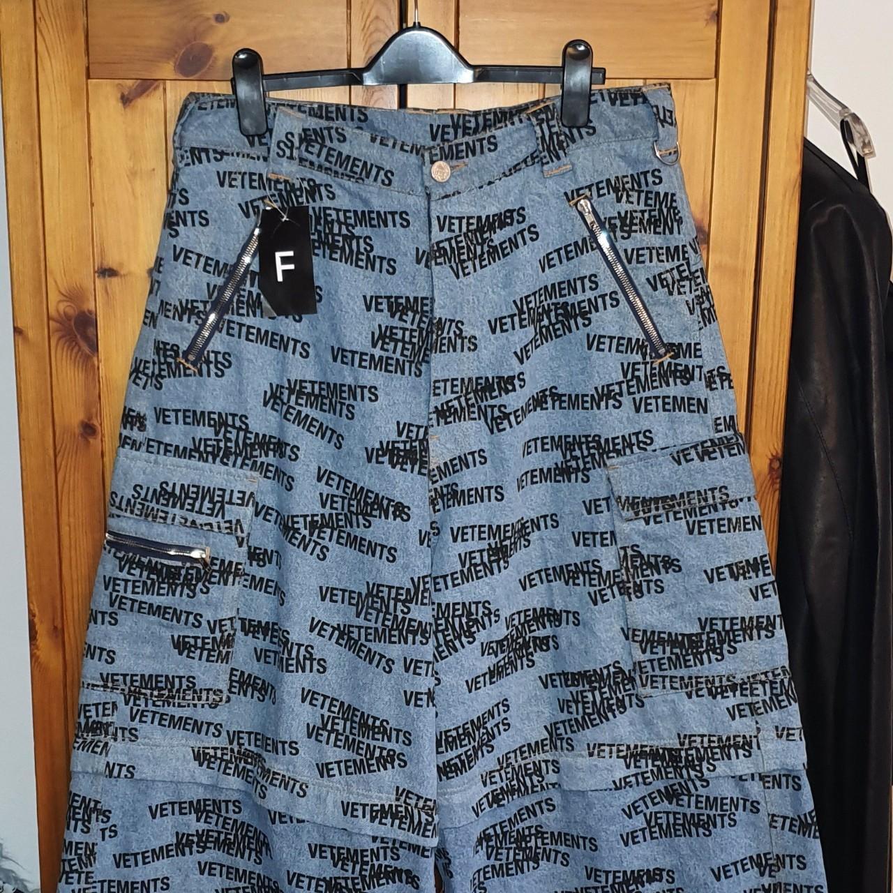 Vetements Transformer baggy jeans, new season, logo | Depop