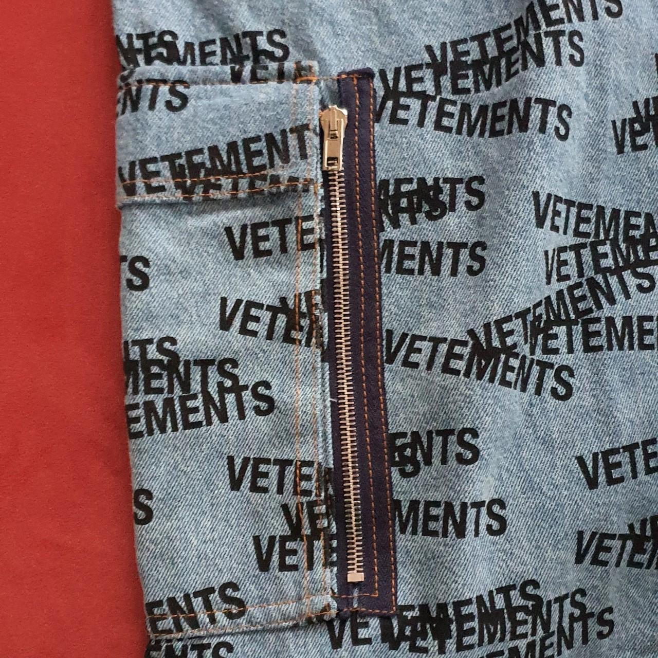 Vetements Transformer baggy jeans, new season, logo | Depop