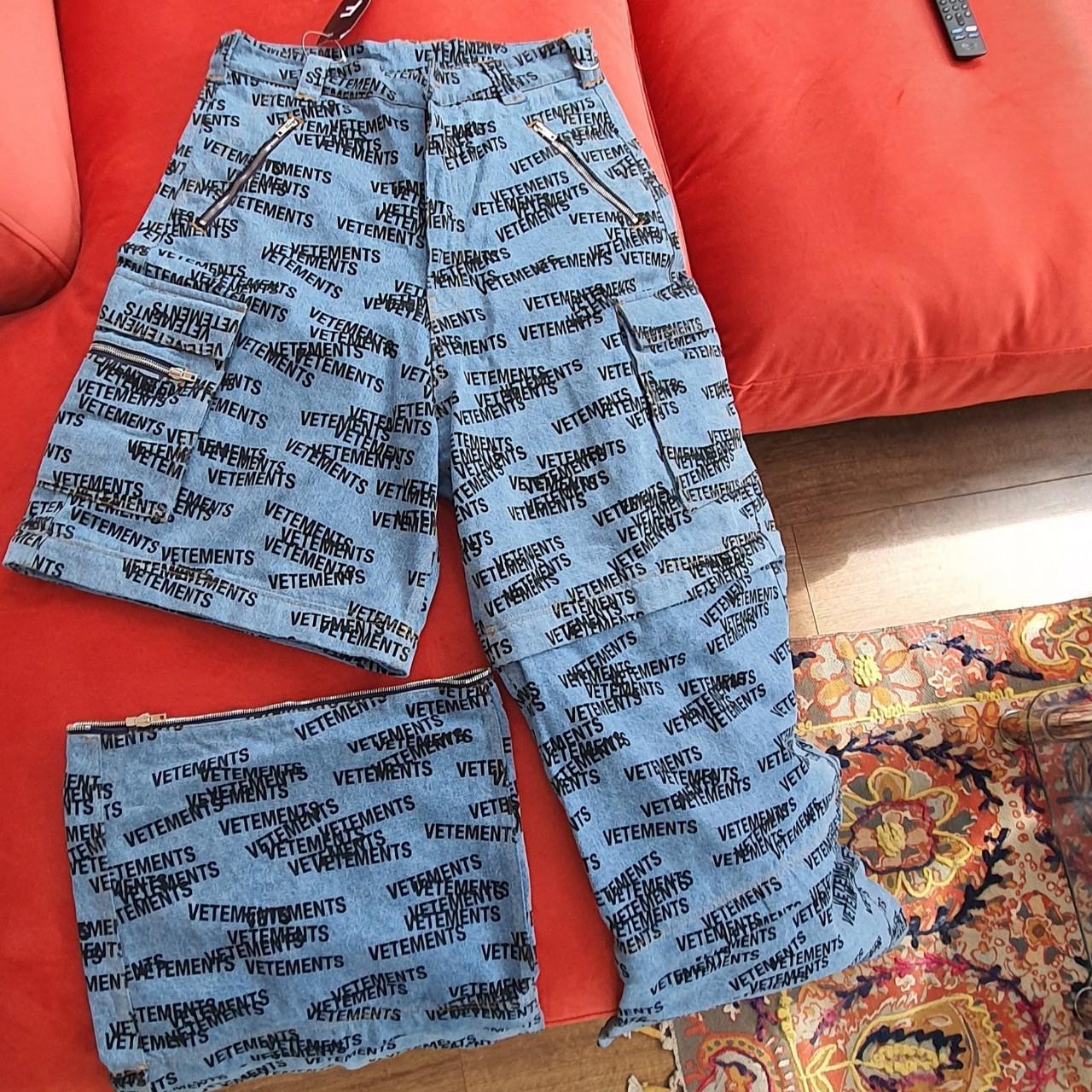 Vetements Transformer baggy jeans, new season, logo | Depop