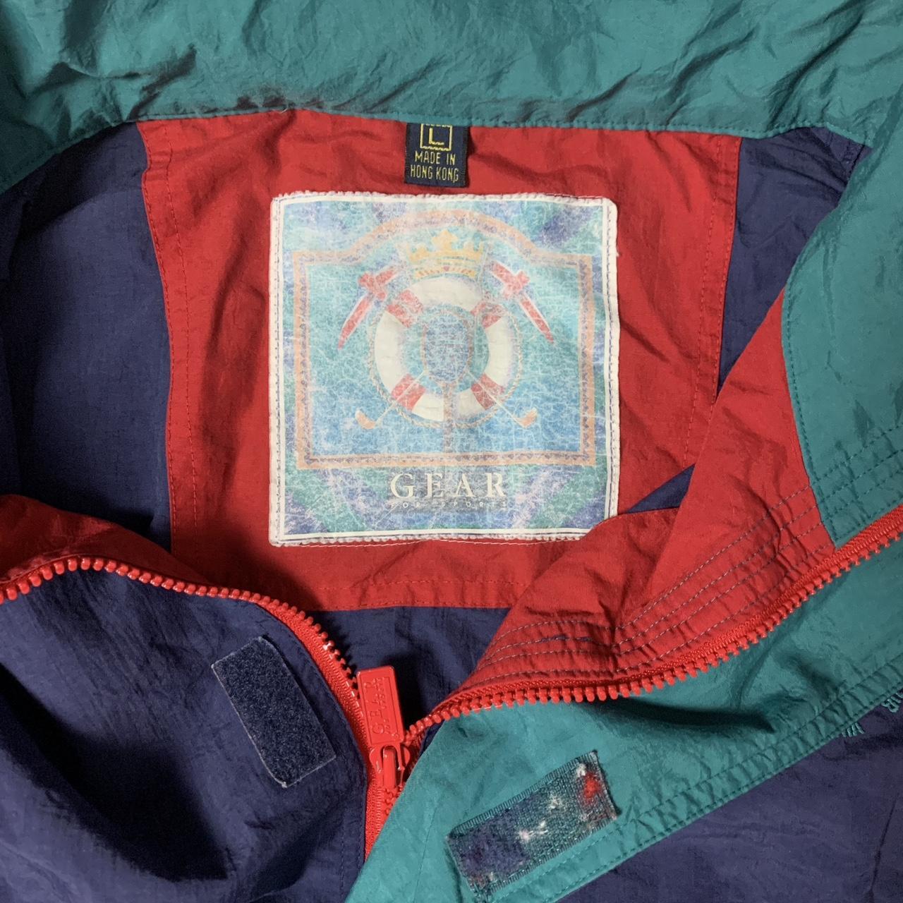 Vintage 90s Gear For Sports Windbreaker Jacket Great... Depop