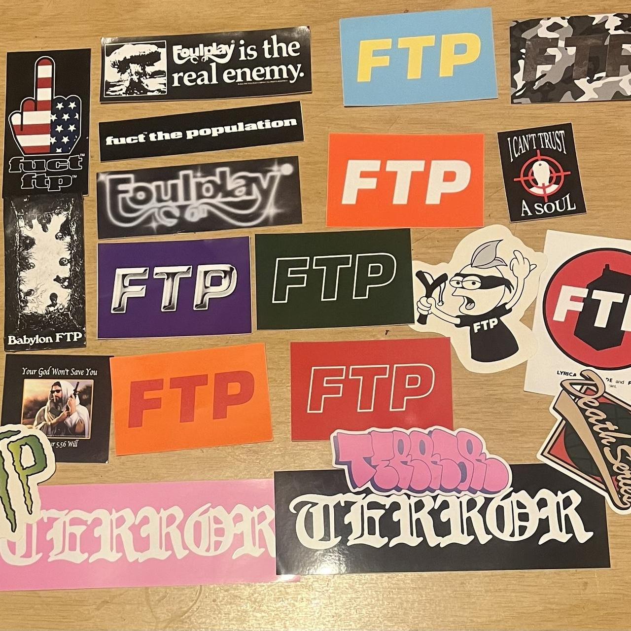 Lot of cheapest ftp stickers