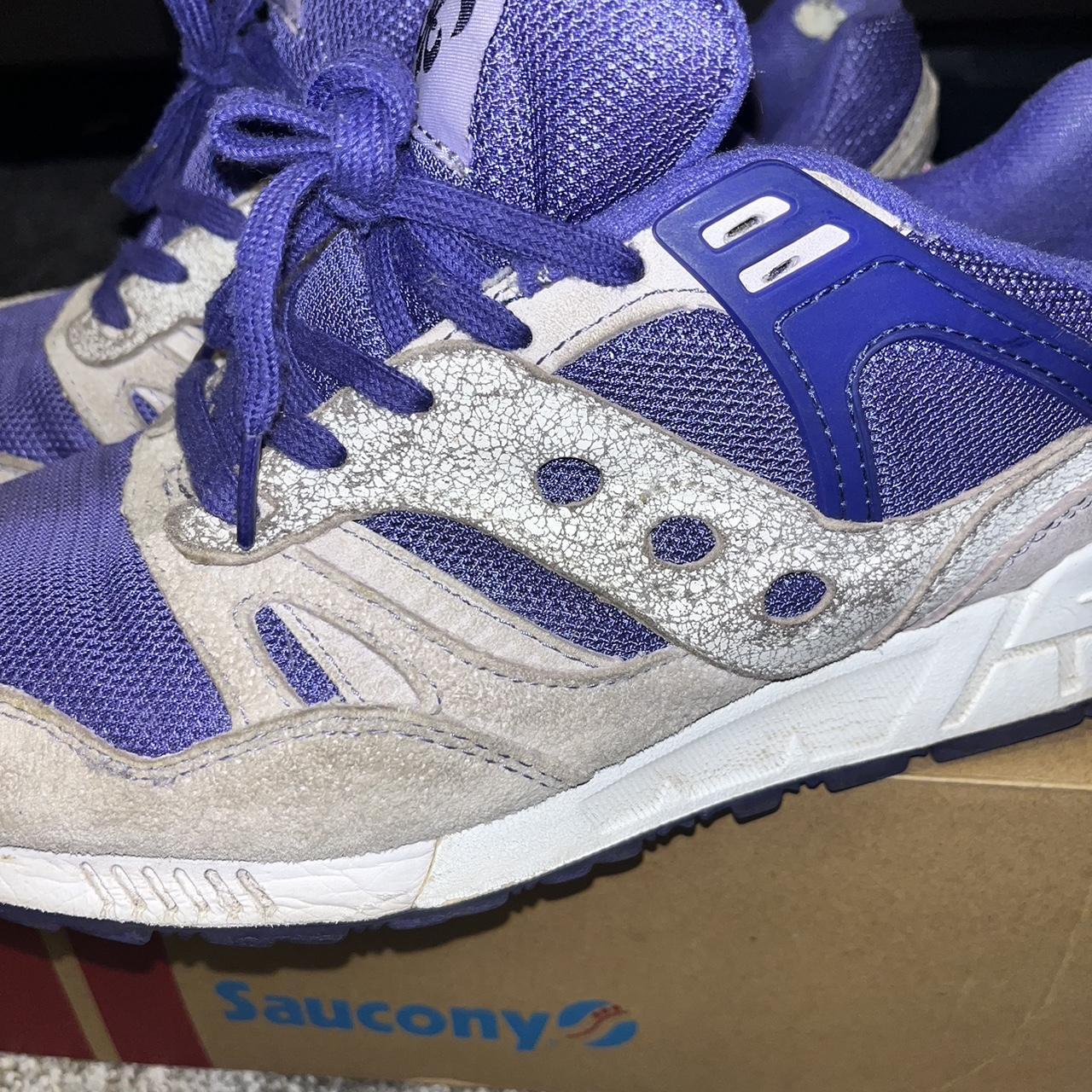 Saucony Grid SD purple white colorway size