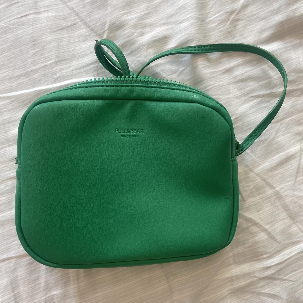 Green cross body bag fits everything u need for a... Depop