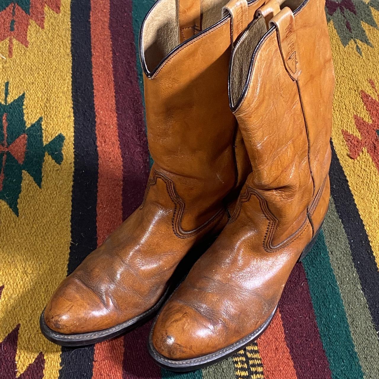 Men's Brown Boots Depop