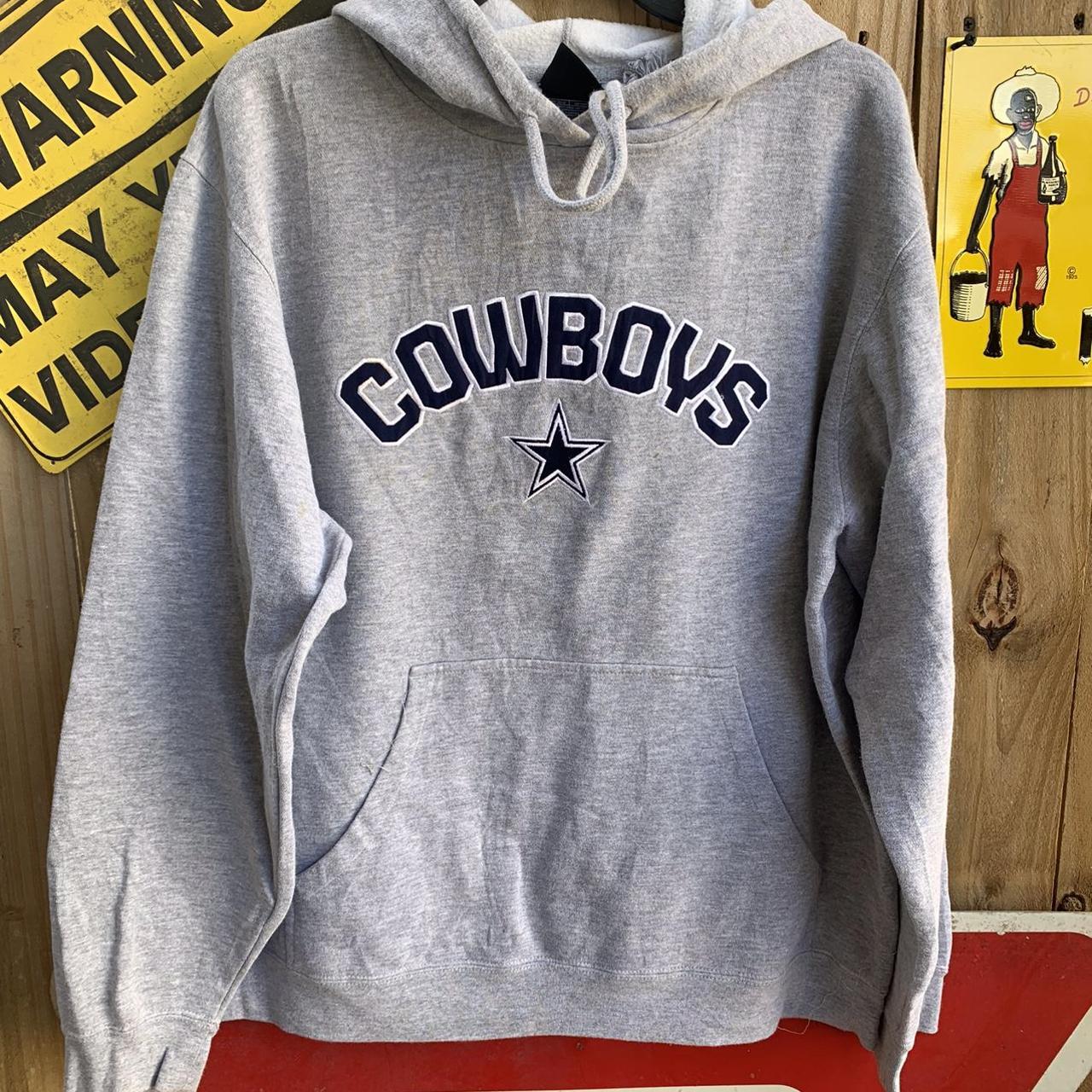 Dallas Cowboys black hoodie (light - Depop