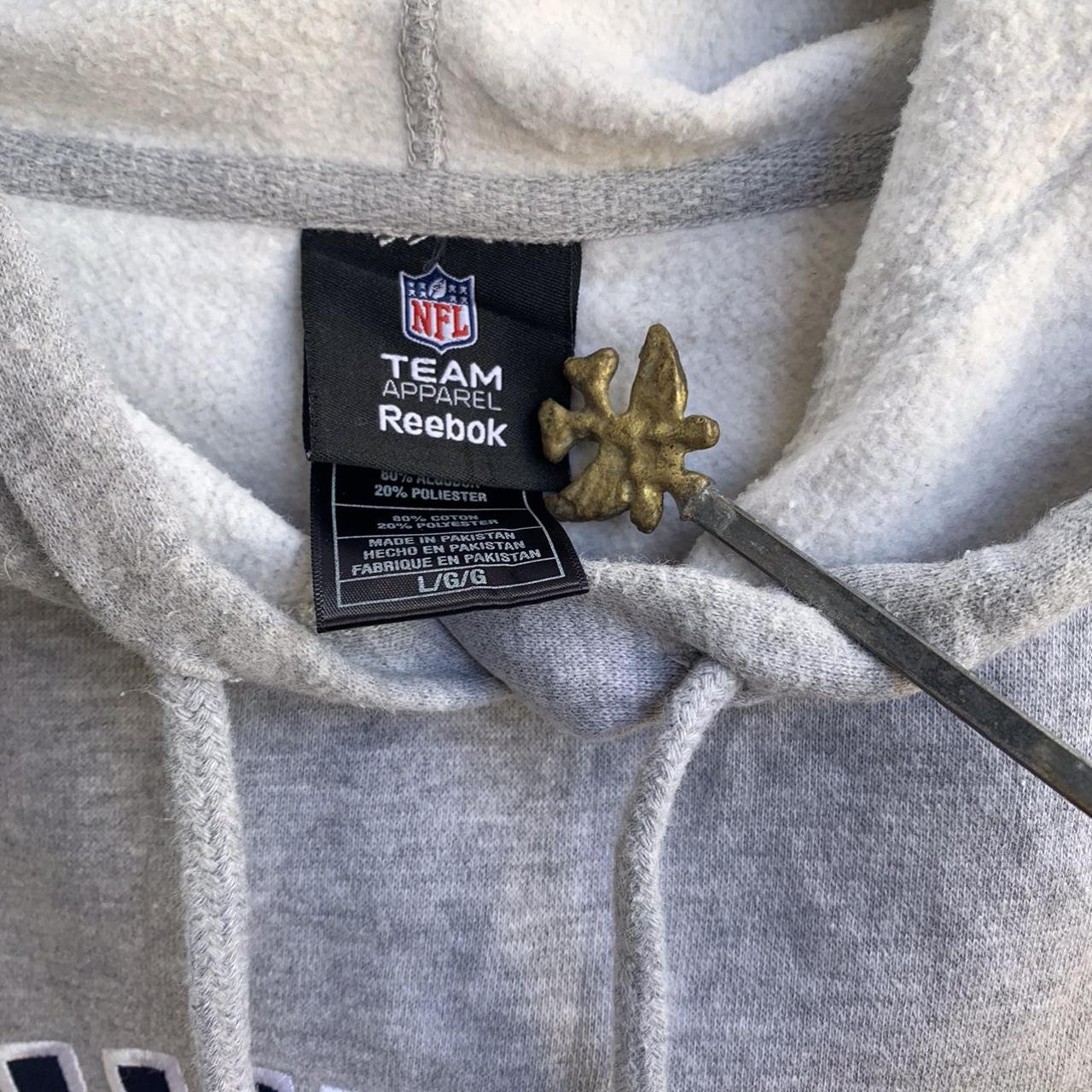 Vintage 90s-00 Dallas cowboys Rebook Hoodie Size L - Depop