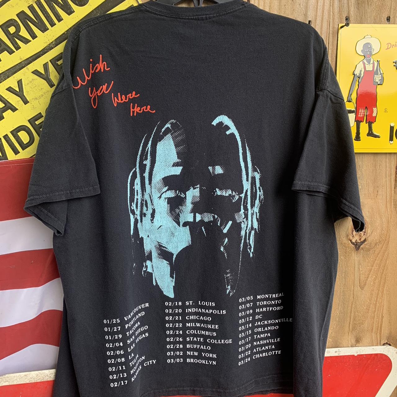 2019 Astroworld tour Wish you where here Travis... - Depop