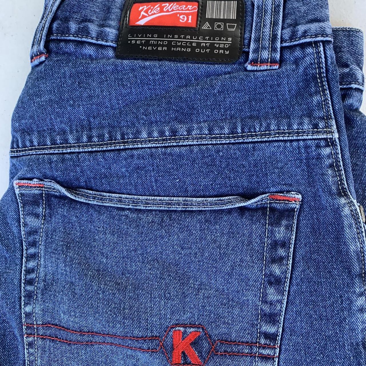 Vintage 90s Kikwear 91 Jeans Size 33 Good condition... - Depop