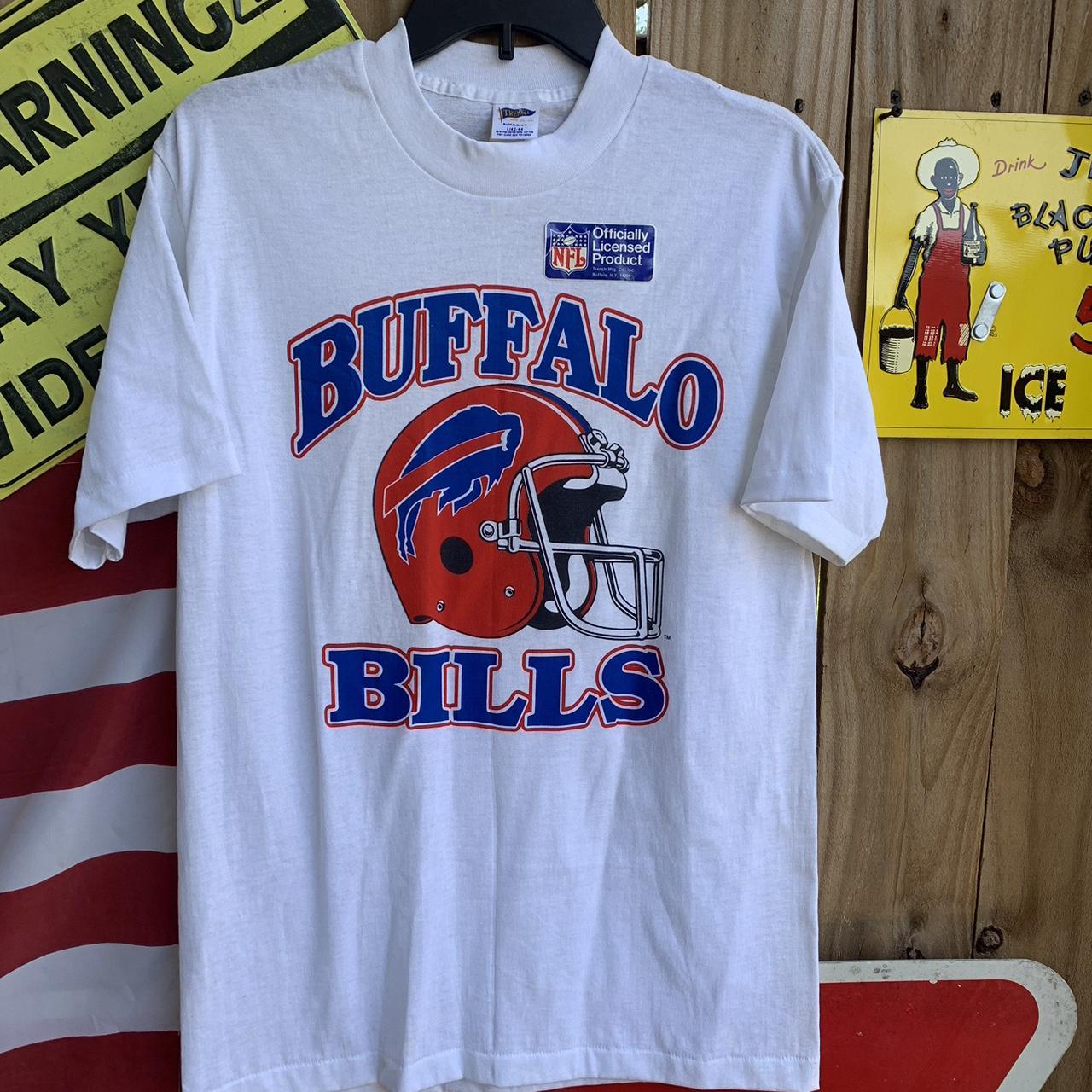 Nike Buffalo Bills Women's M Gray T-Shirt Size - Depop