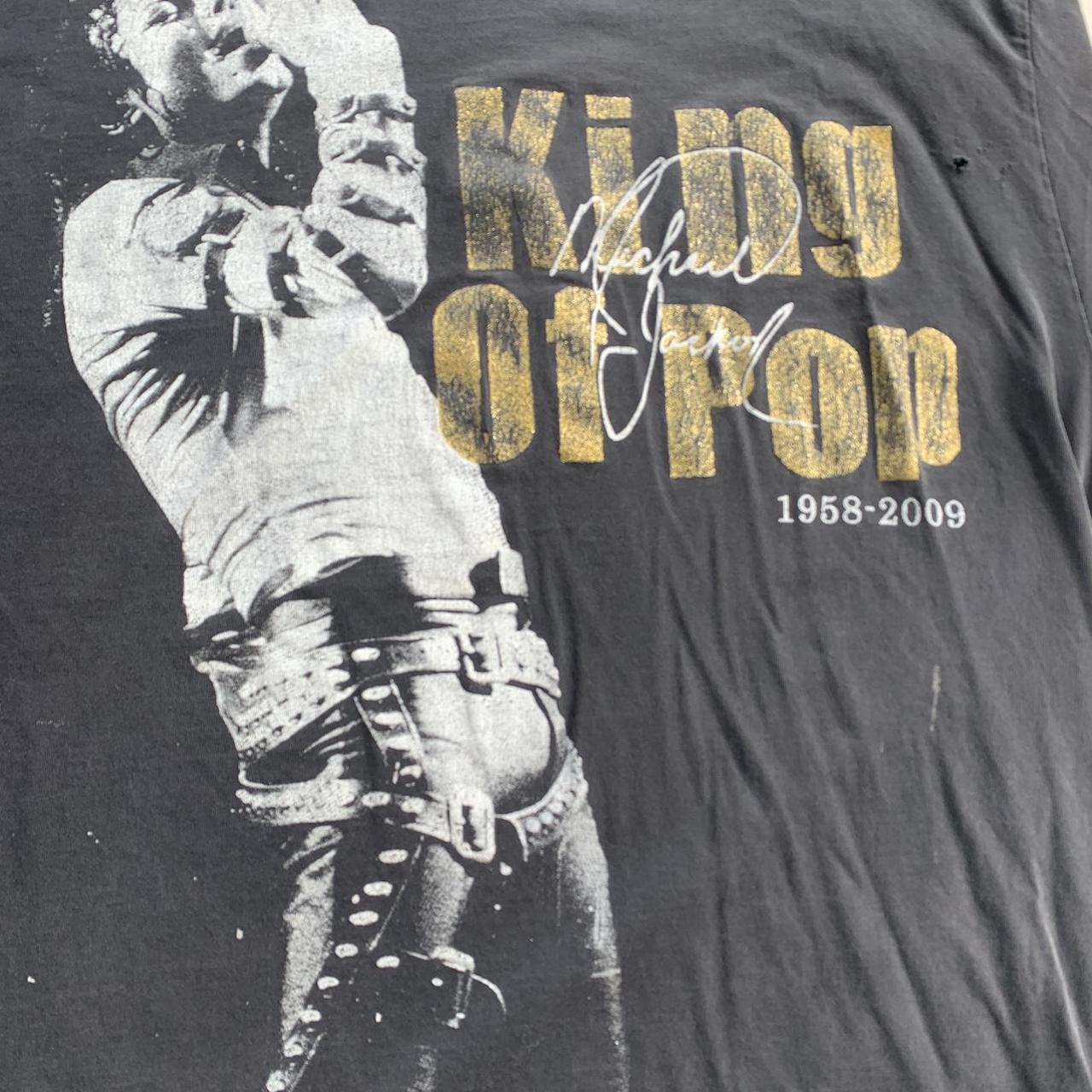 Michael Jackson King of Pop Shirt Vintage Michael - Depop