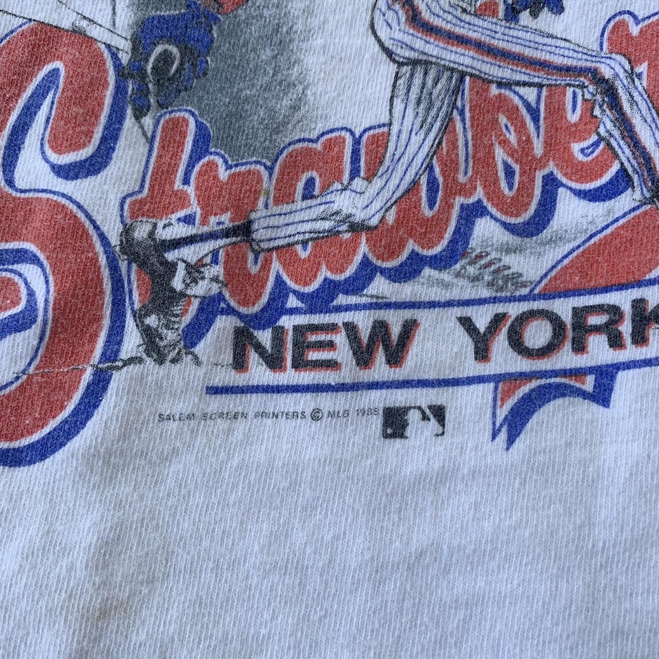 Men's Nike MLB NY Mets #18 Darryl Strawberry Tee - Depop