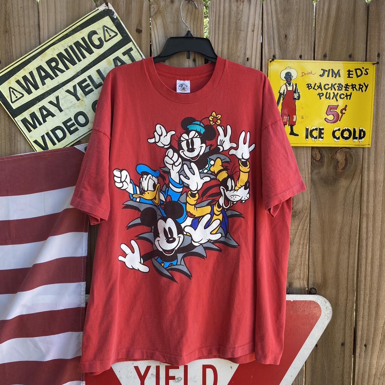 Vintage M&M Candy Red Cartoon Promo T Shirt 90s - Depop
