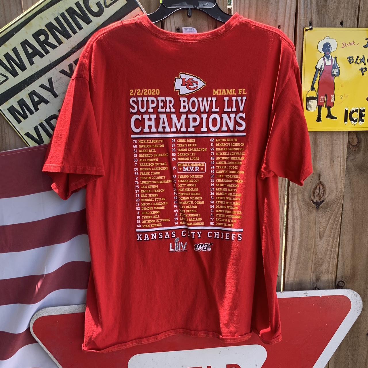 Super Bowl LVII winning team - Kansas City Chiefs - Depop