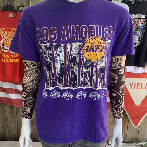 lakers vintage t shirt