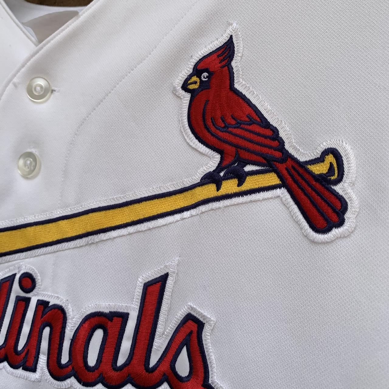 Majestic, Shirts, Vtg Majestic Stlouis Cardinals Albert Pujols  Embroidered Jersey