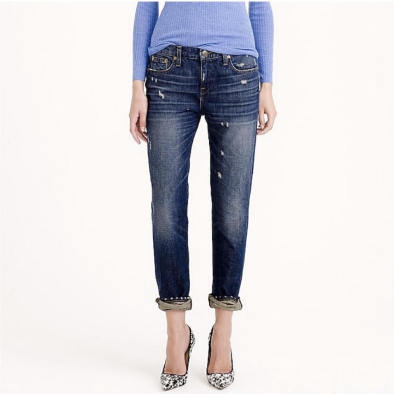 J.Crew Women's Blue Jeans Depop