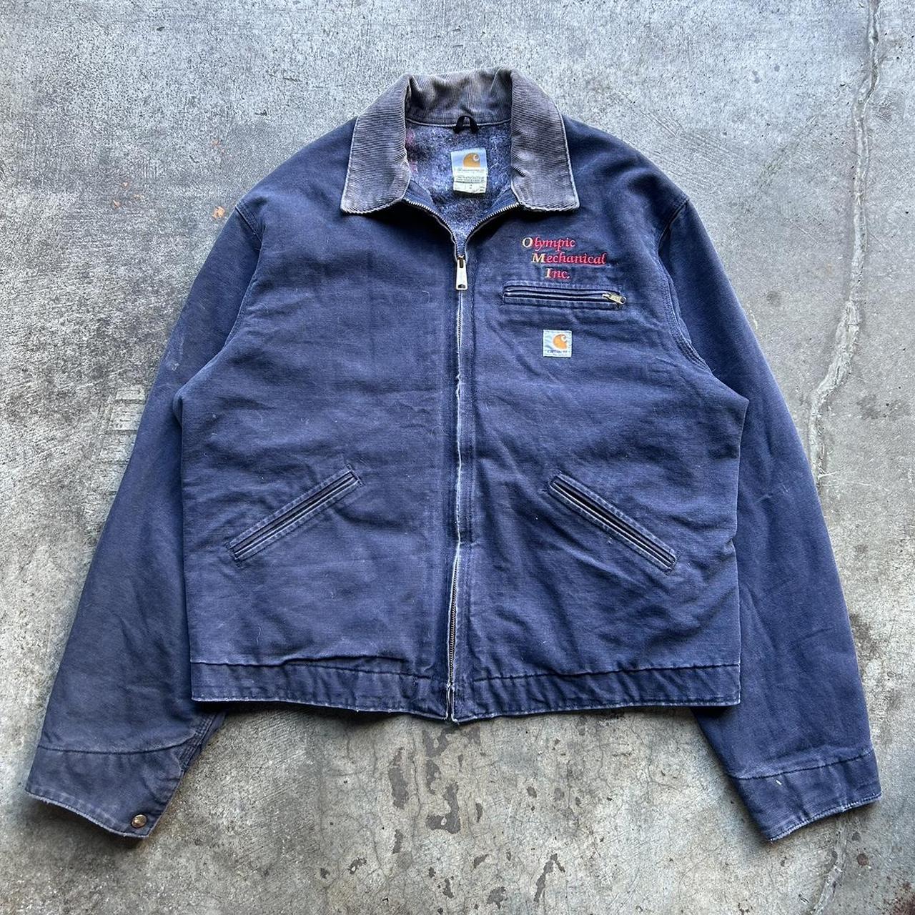 Vintage Carhartt Jacket selling Navy Blue