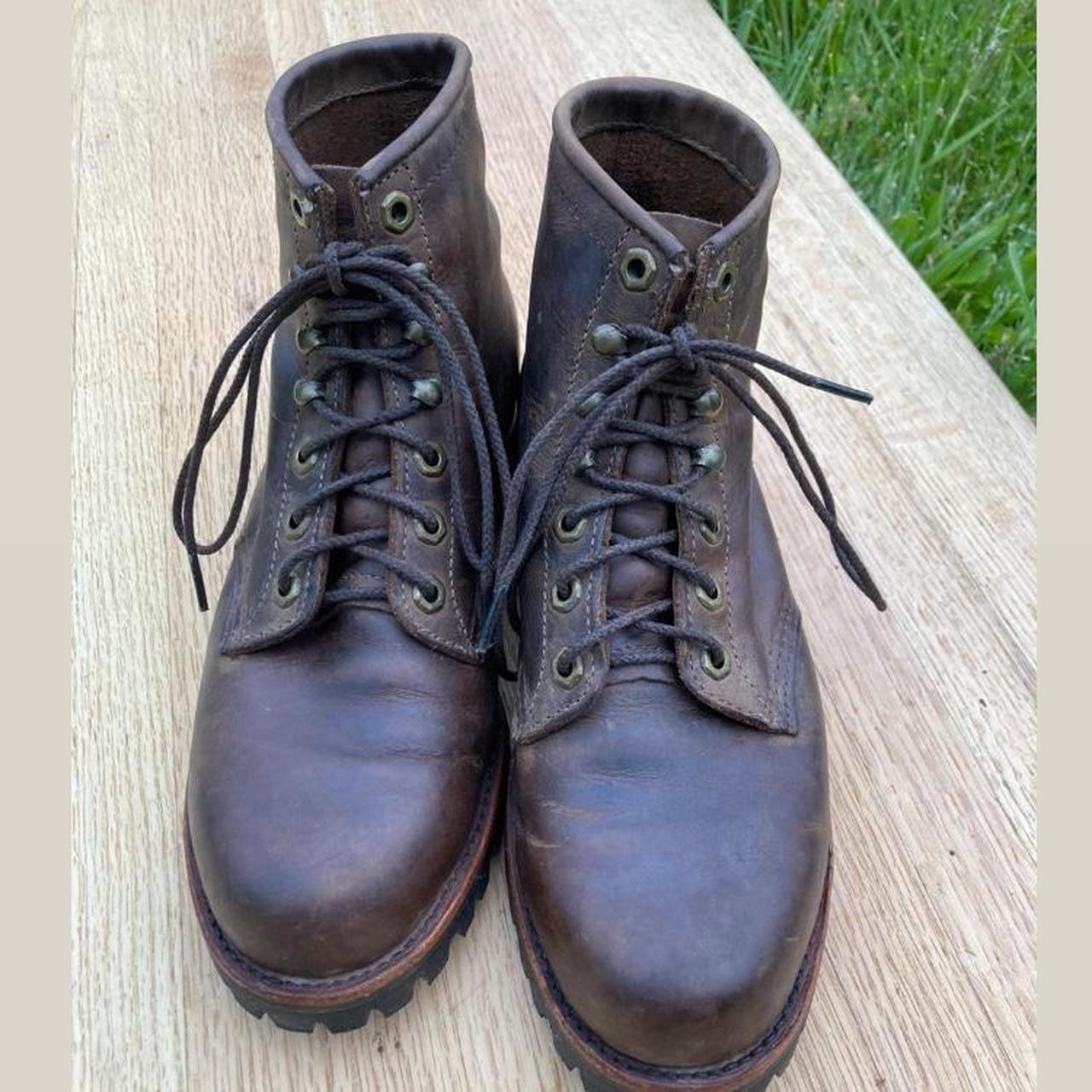 Chippewa clearance burgundy boots