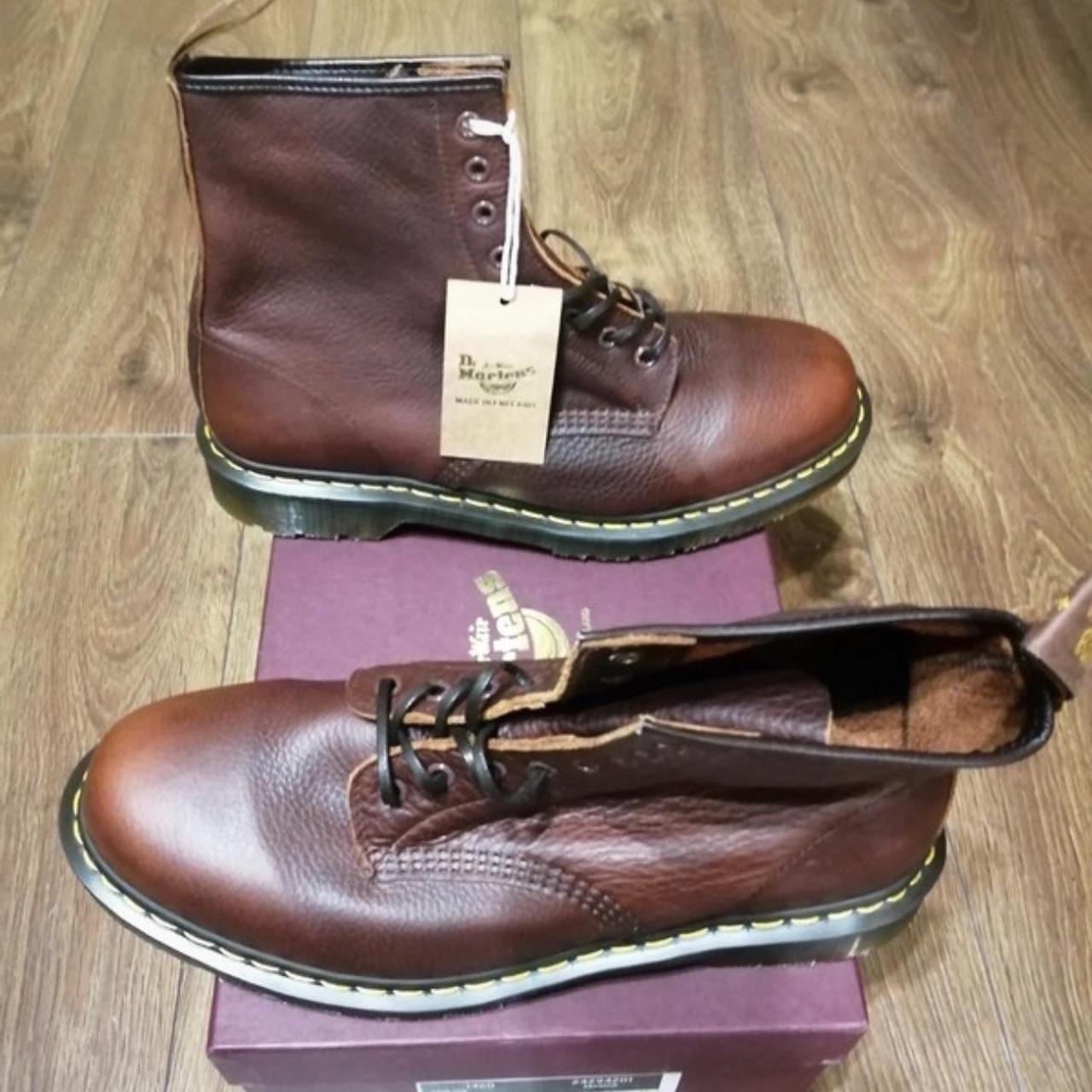 Dr martens dark sales tan abandon