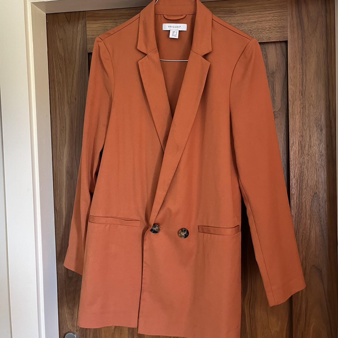 Burnt orange coat primark hotsell