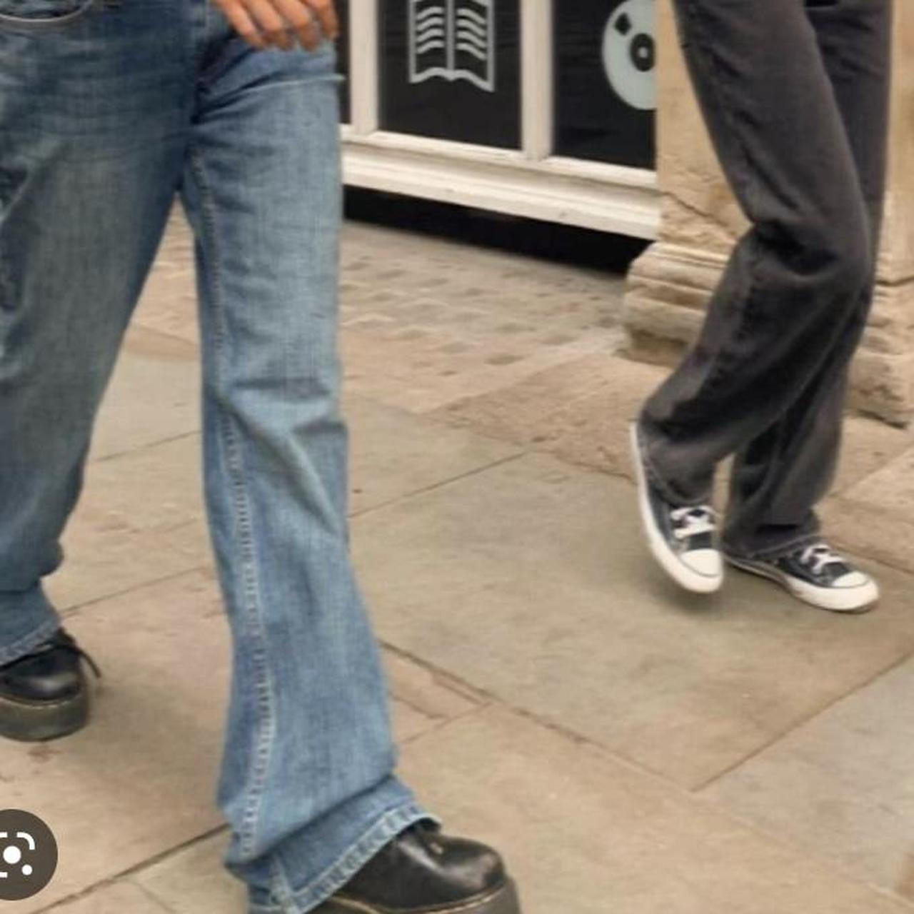 brandy melville brielle 90s low rise bootcut jeans... Depop