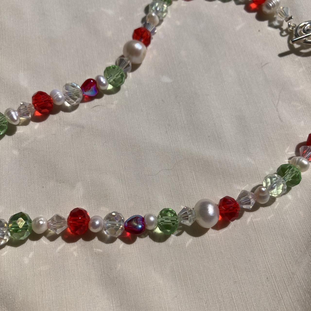 Women's Red and Green Jewellery | Depop